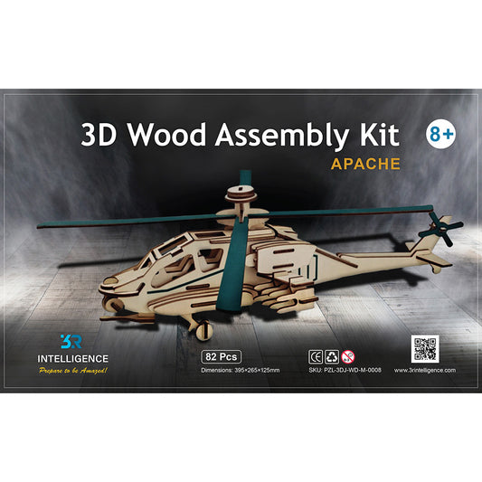 Apache 3D Wood Assembly Kit