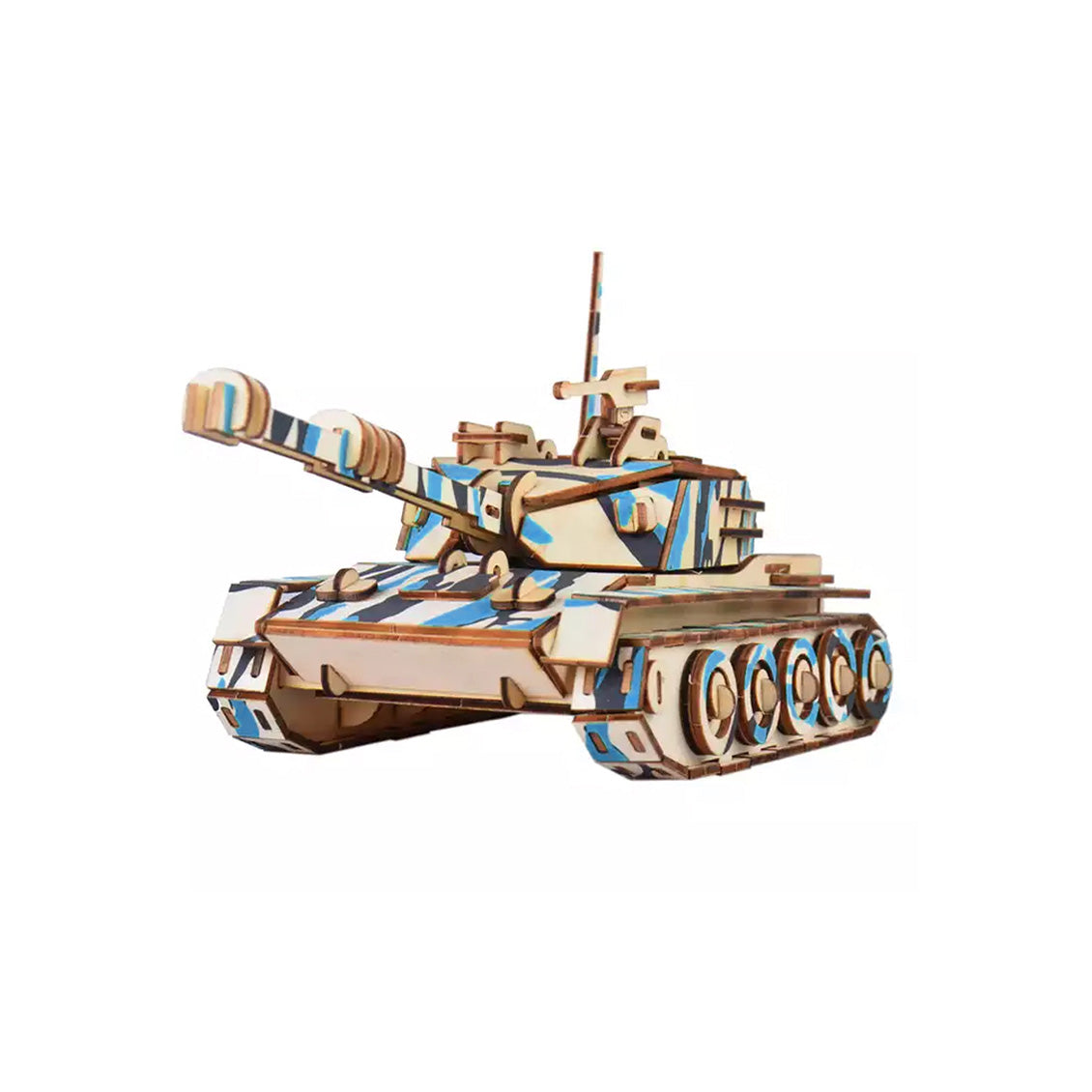 Battle Tank 3D Wood Assembly Kit