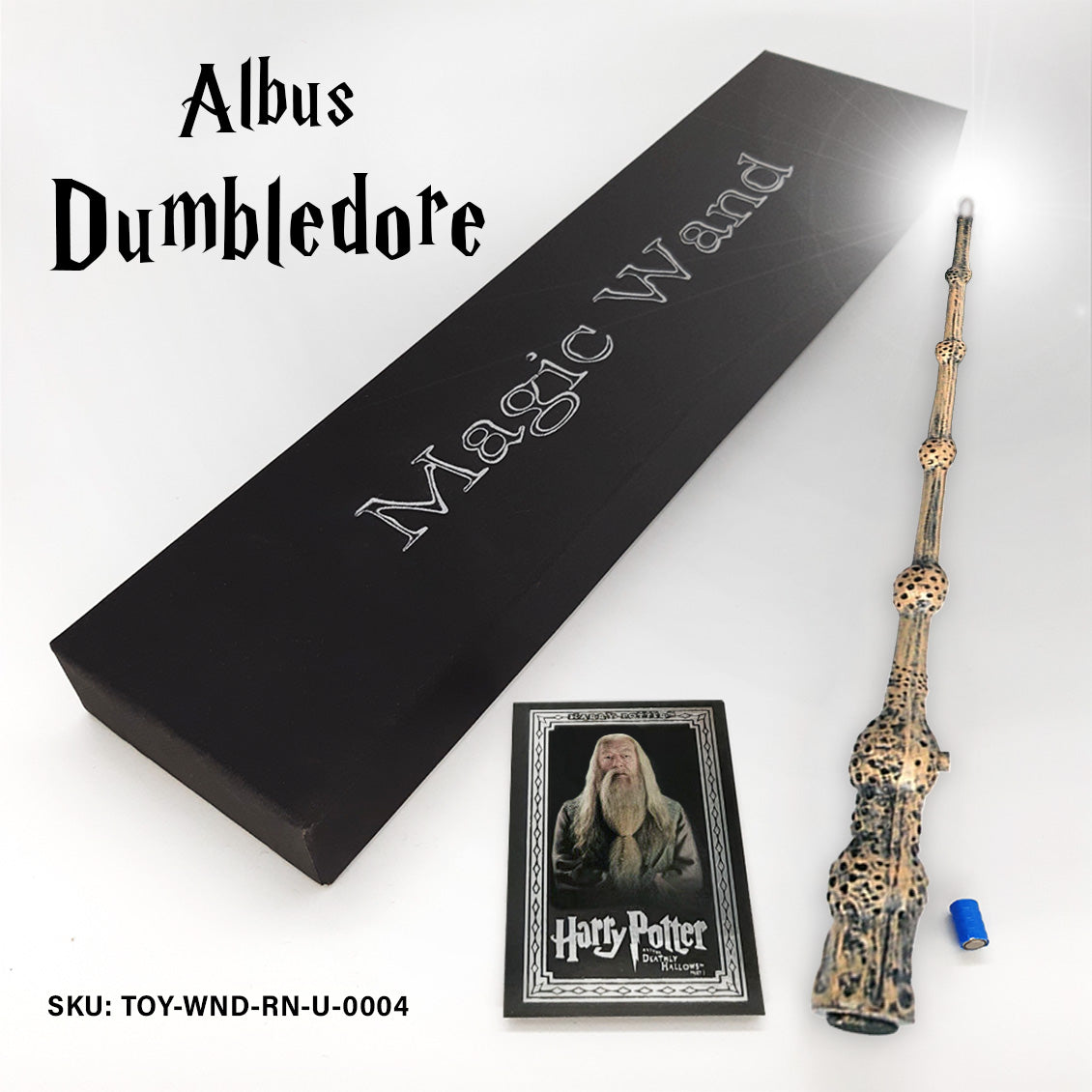 Dumbledore Glowing Wand