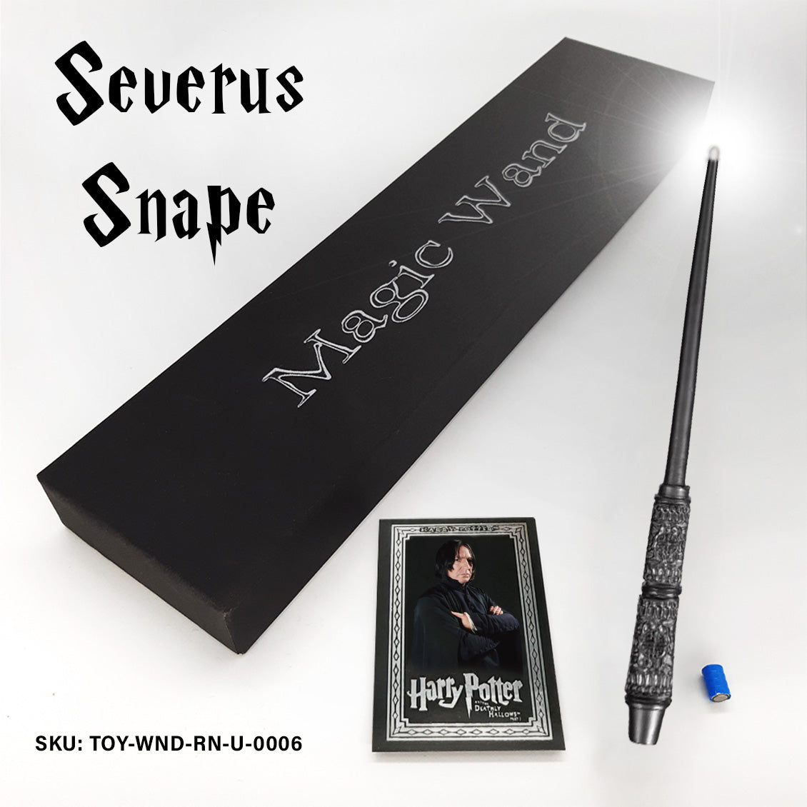 Snape Glowing Wand