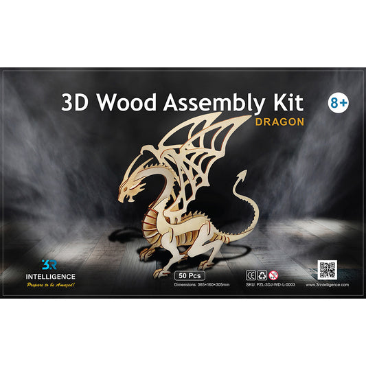 Dragon 3D Wood Assembly Kit