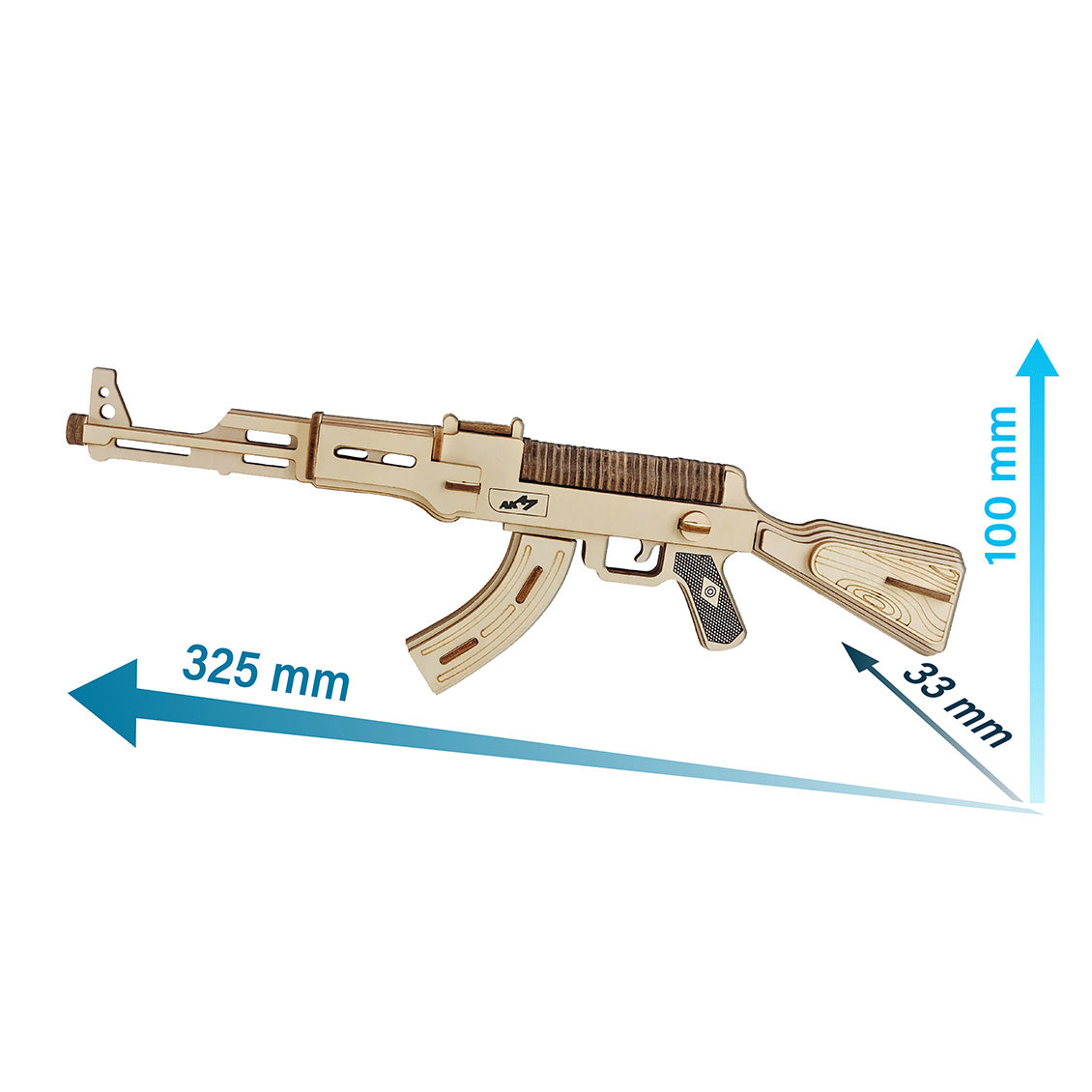 AK-47 3D Wood Assembly Kit