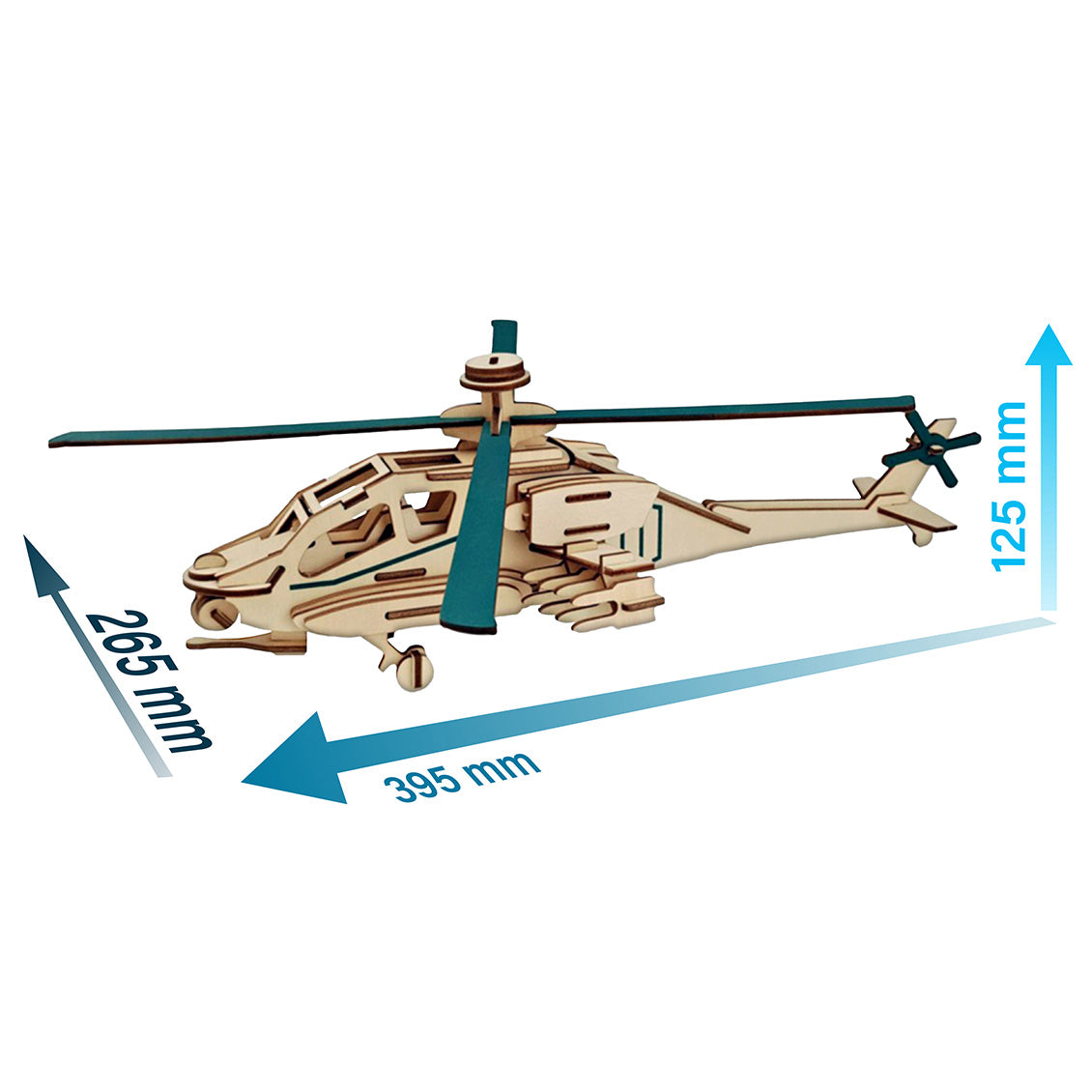 Apache 3D Wood Assembly Kit