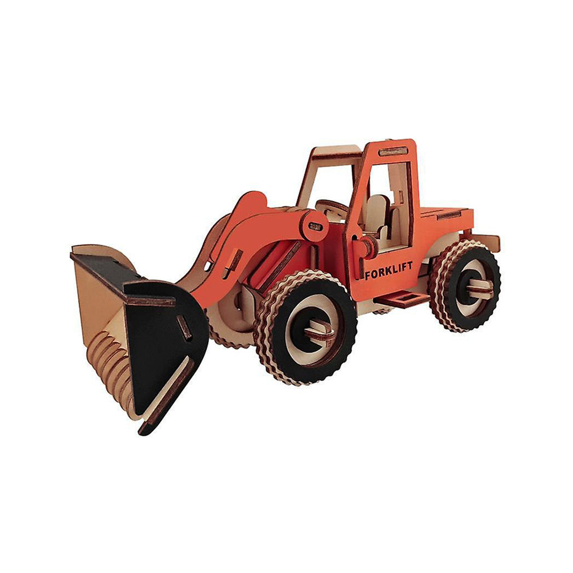 Forklift 3D Wood Assembly Kit